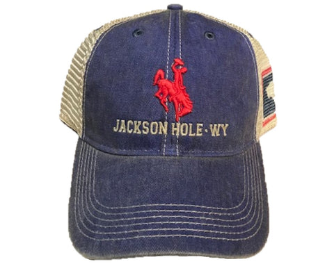 JH Bronco Flag Side Hat