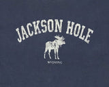 Long-Sleeve Distress Arch Moose