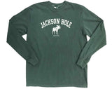 Long-Sleeve Distress Arch Moose
