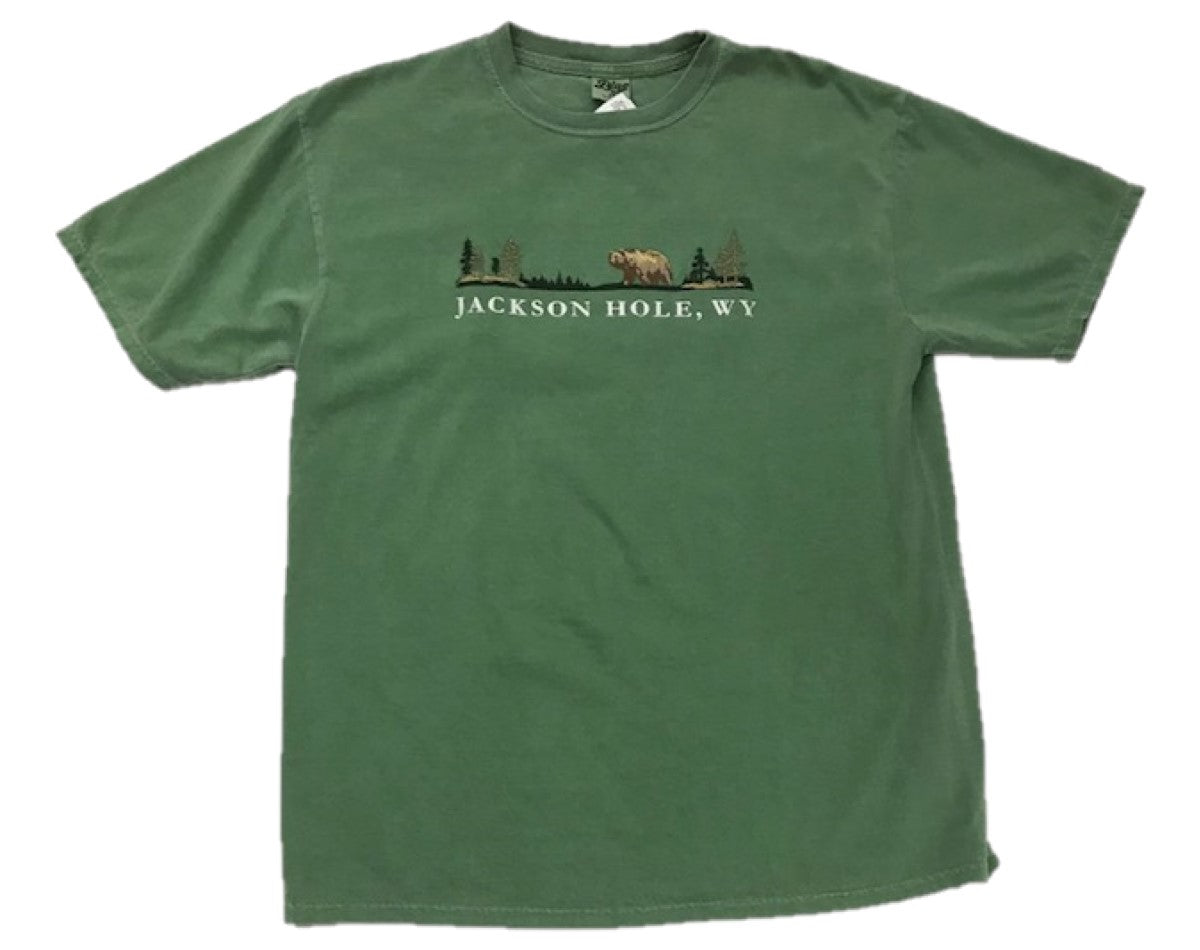 Foundary Bear/Pines Embroidery