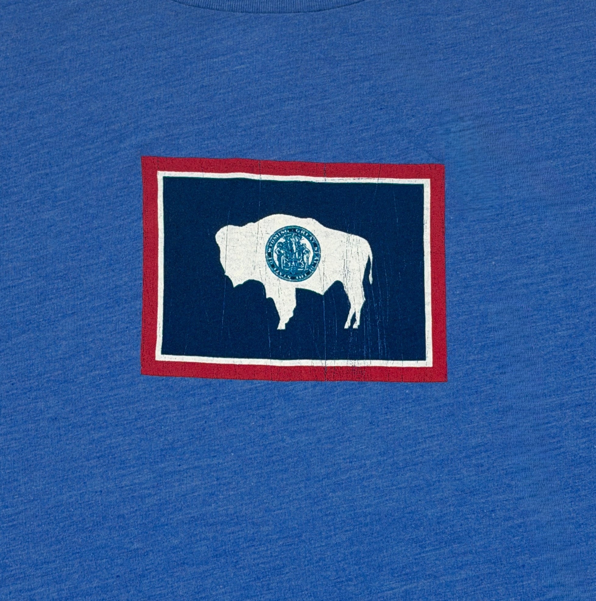 Medallion Wyoming Flag