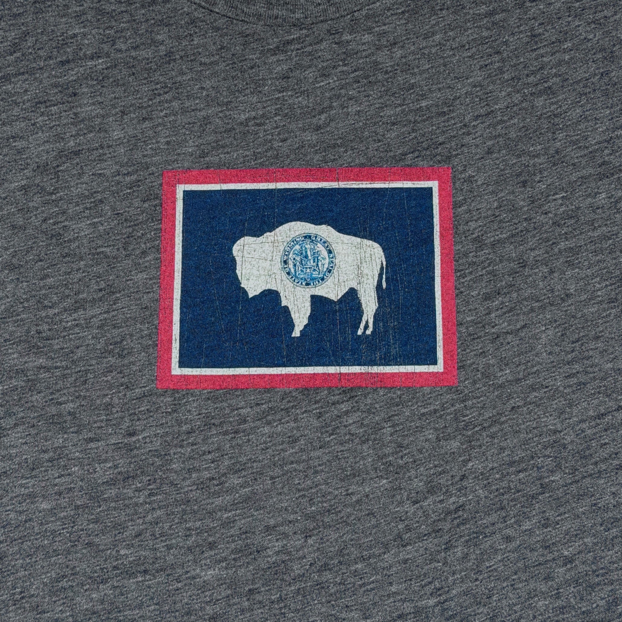 Medallion Wyoming Flag