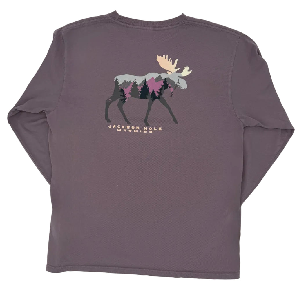 Long-Sleeve Hitchhiker Moose