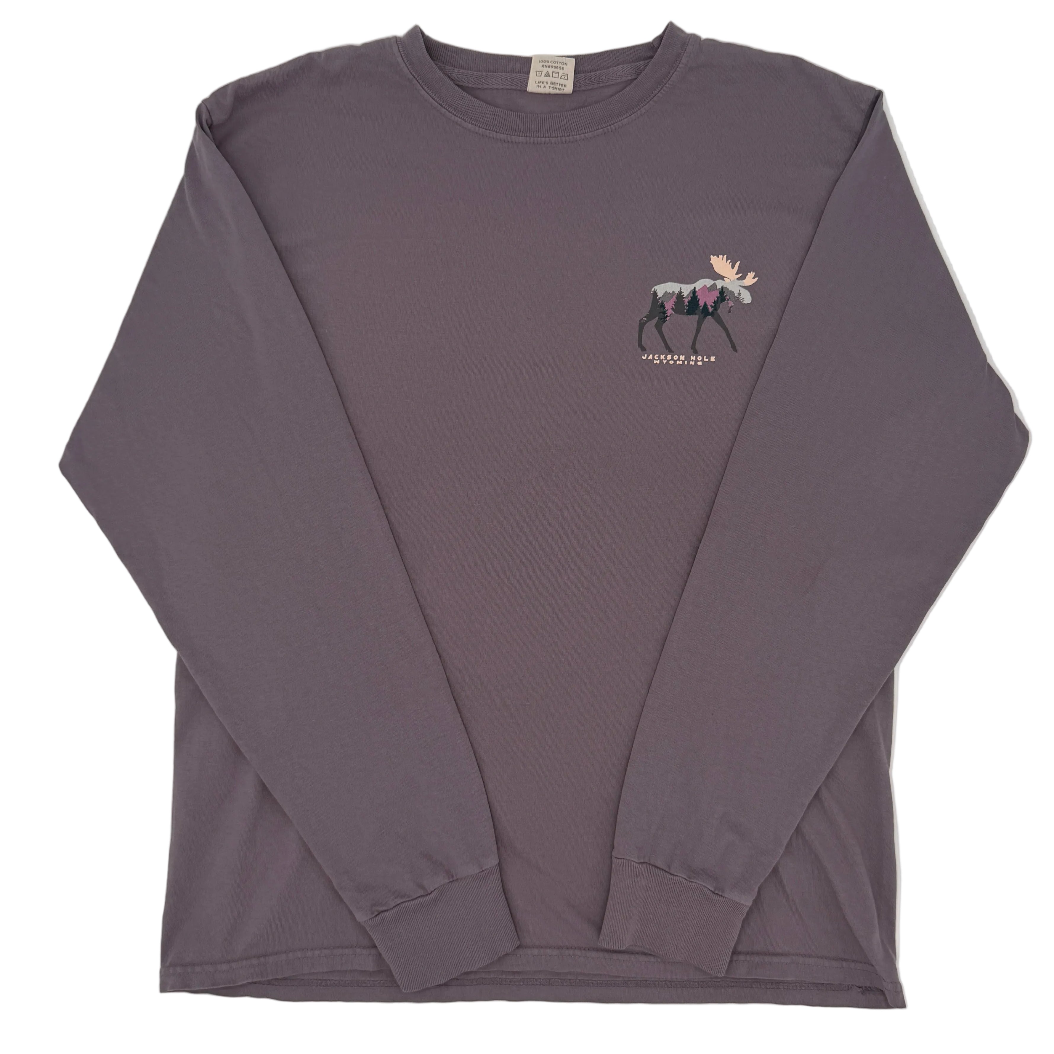 Long-Sleeve Hitchhiker Moose