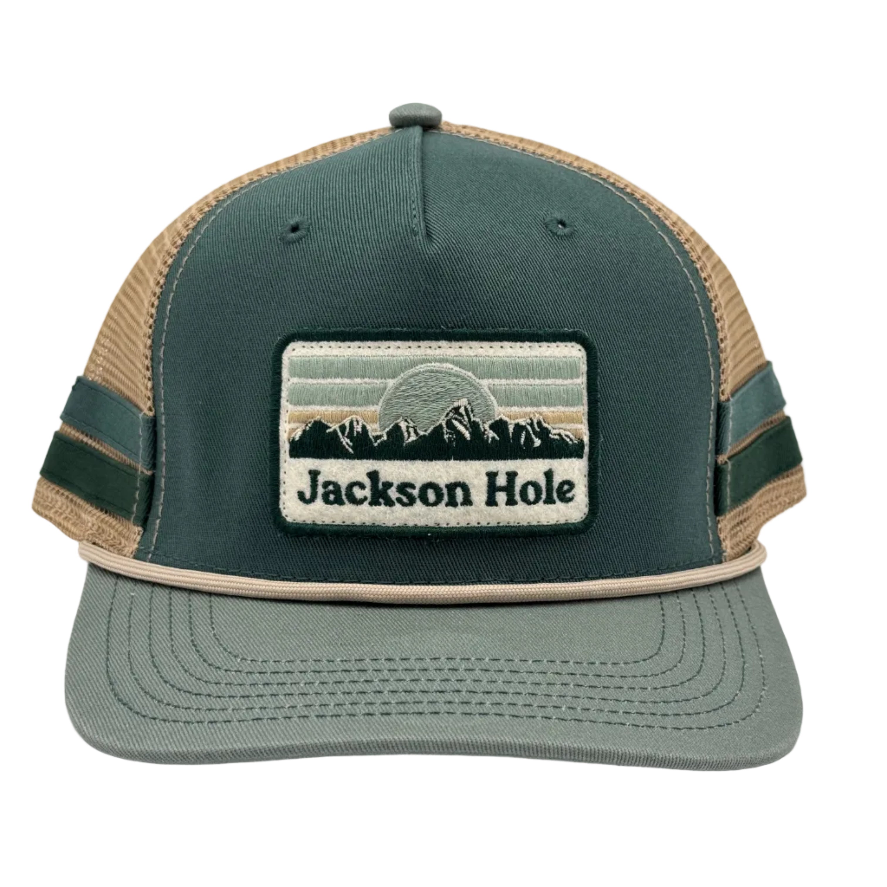 JH Green Patch Trucker