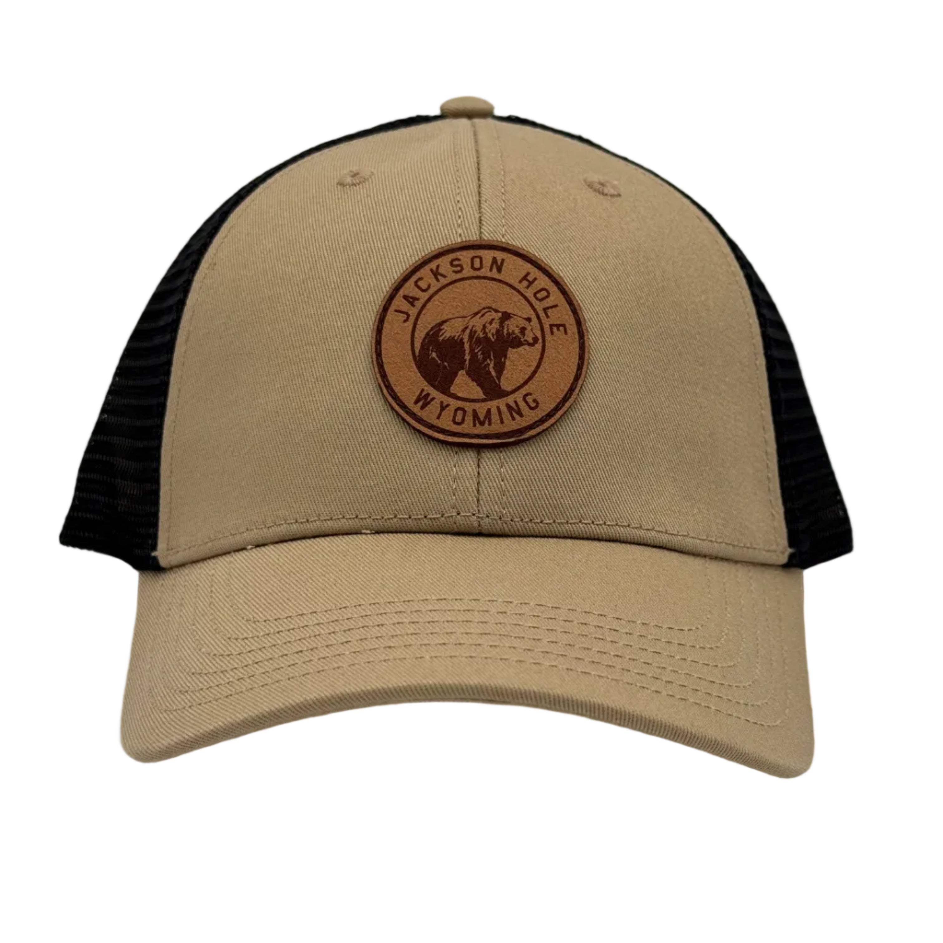 JH Bear Circle Patch Hat