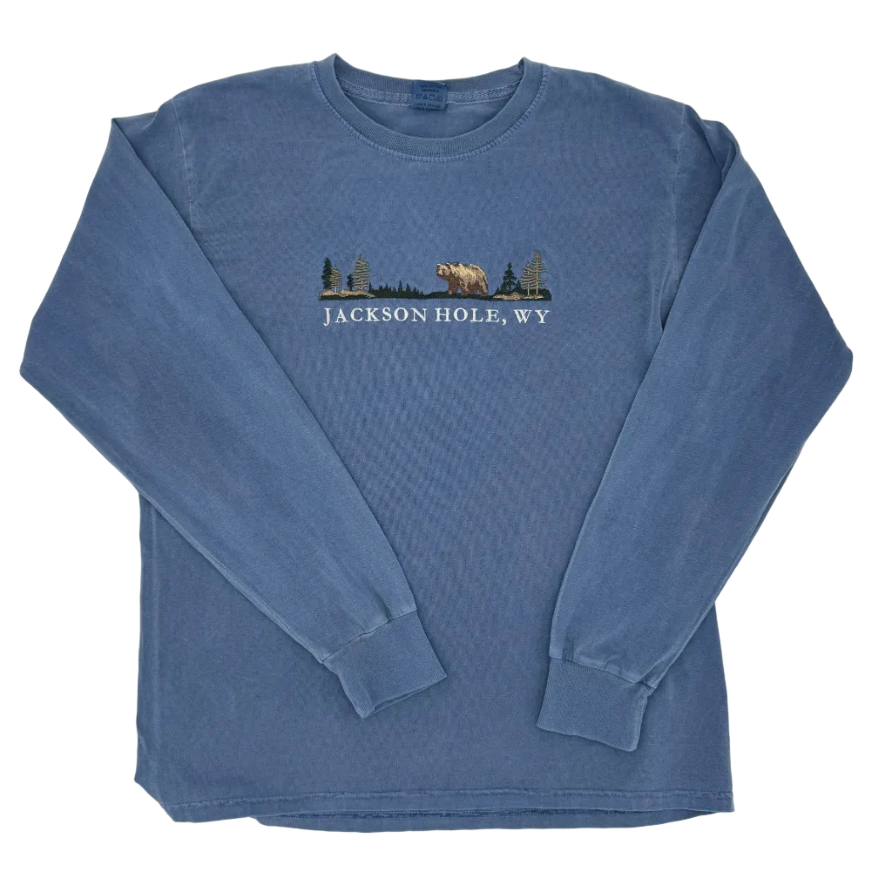 Longsleeve Foundary Bear/Pines Embroidery