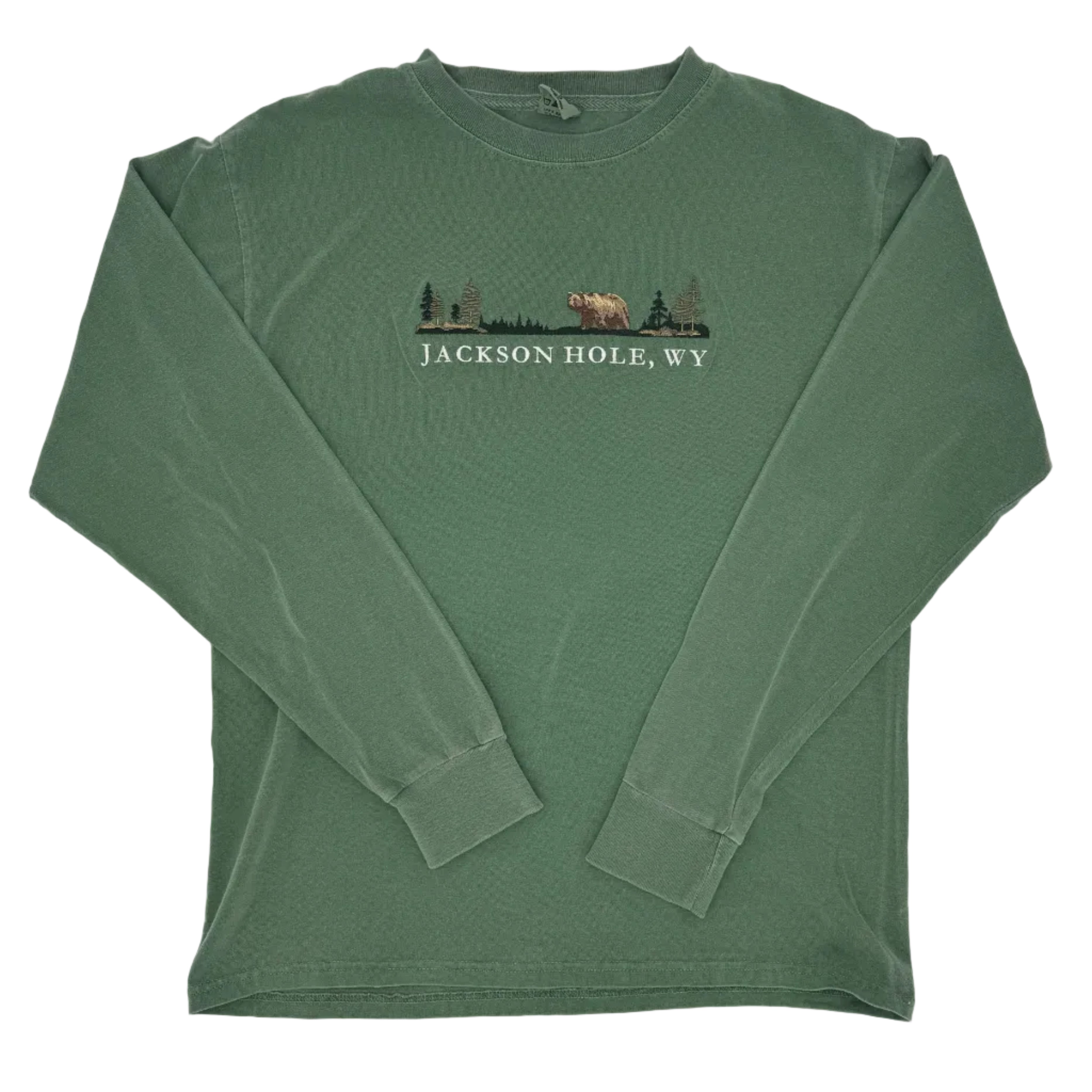 Longsleeve Foundary Bear/Pines Embroidery