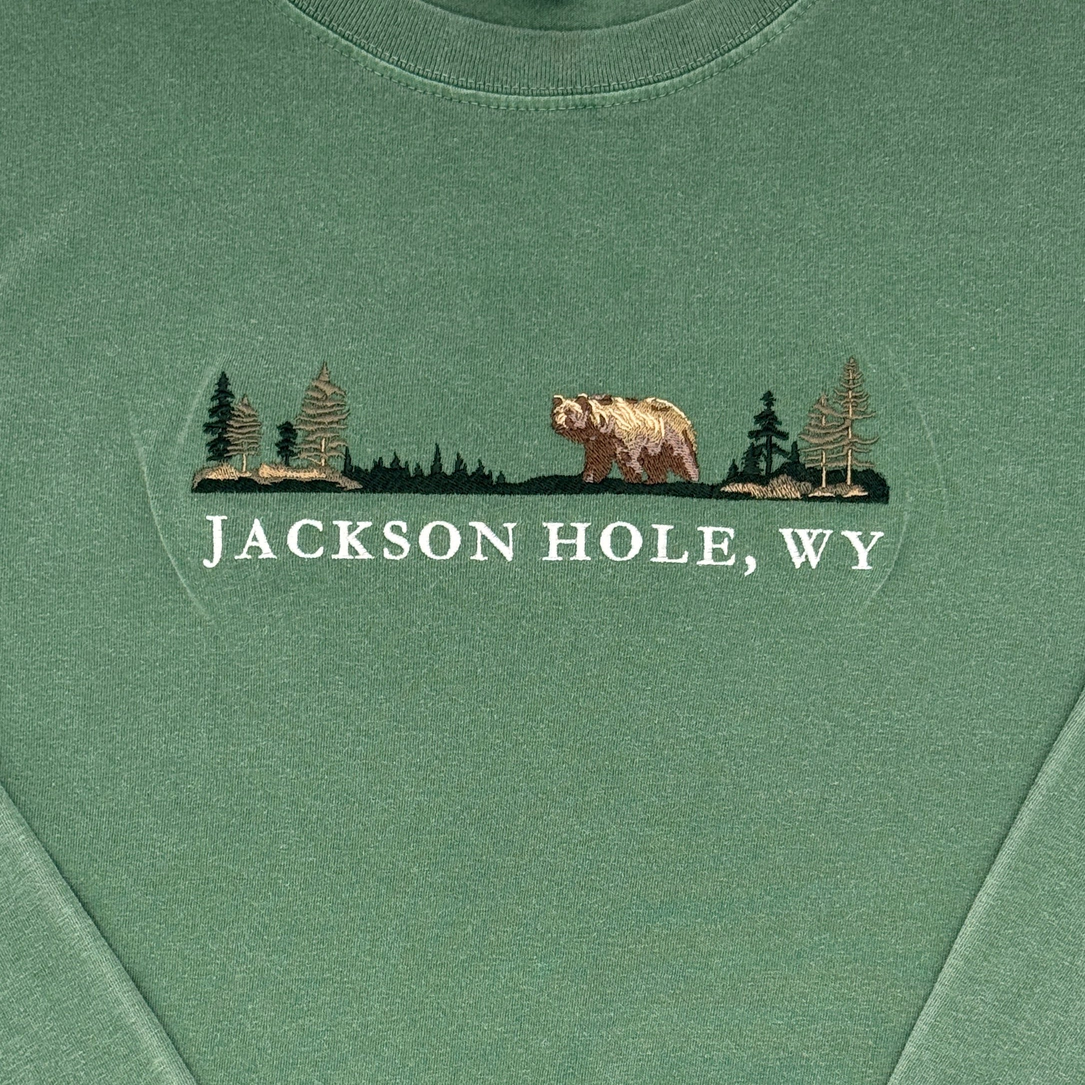 Longsleeve Foundary Bear/Pines Embroidery