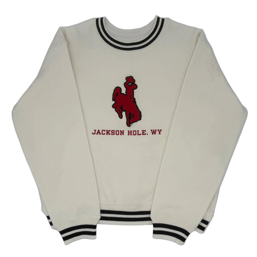 Ladies Bronco Reverse Weave Crew