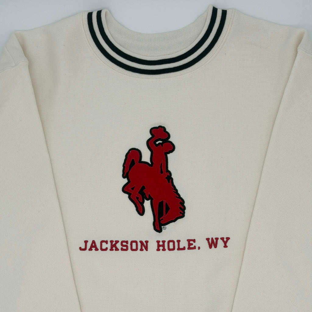 Ladies Bronco Reverse Weave Crew