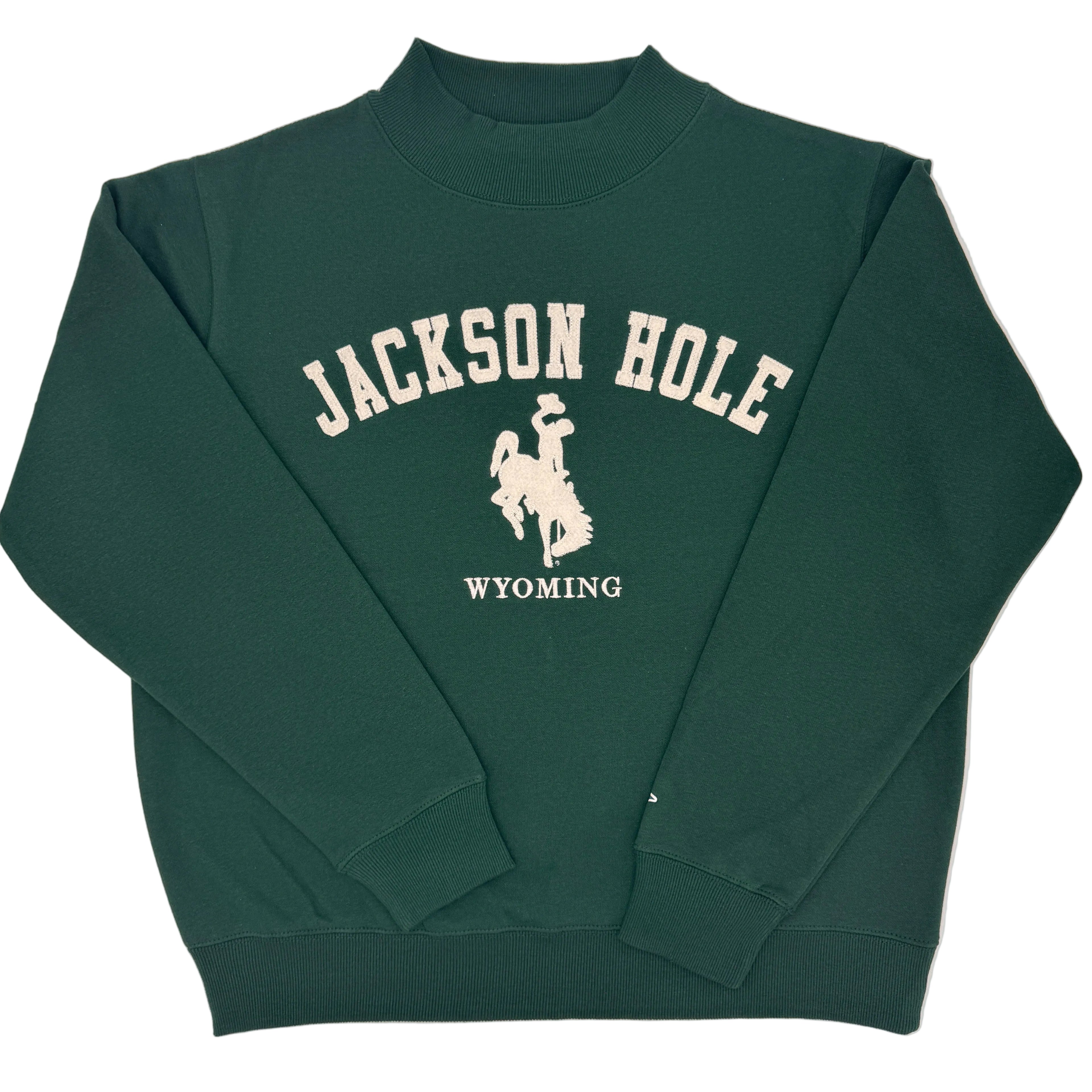 Time Will Tell Bronco Mock Neck