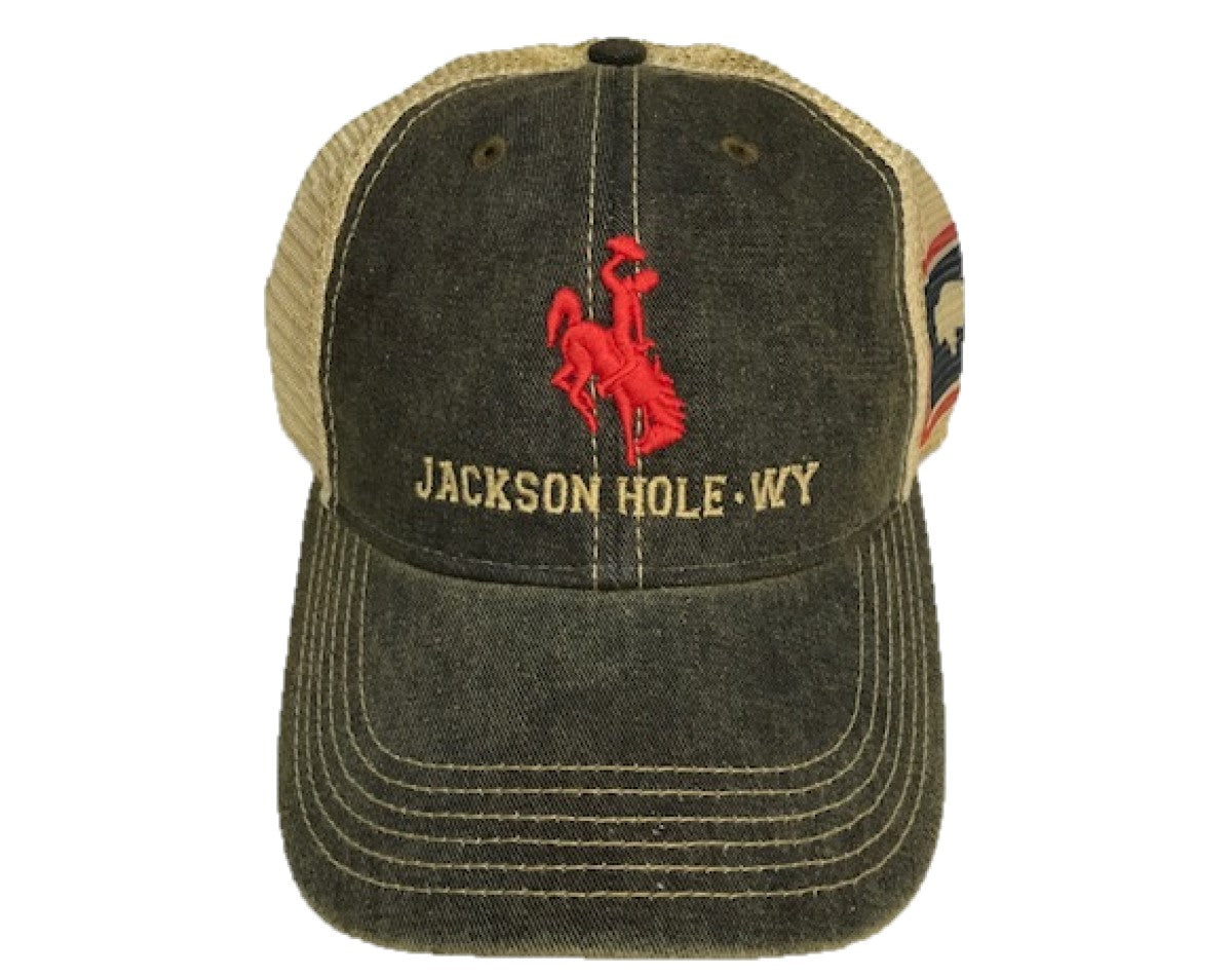 Kids' JH Bronco Flag Side Hat