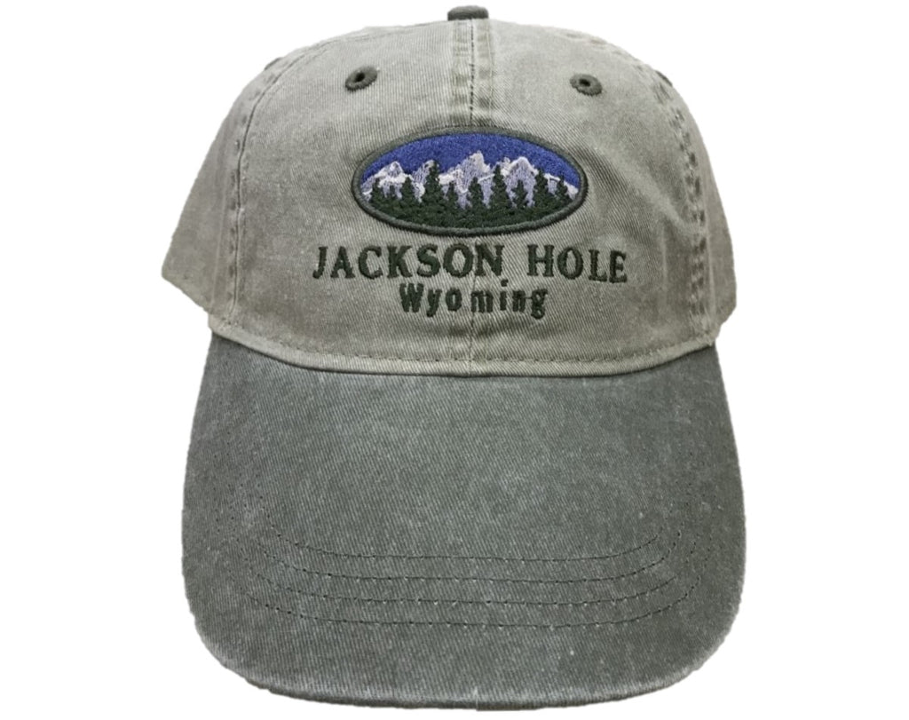 Mountain and Trees Oval Hat