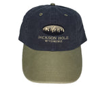 Mountain and Trees Oval Hat