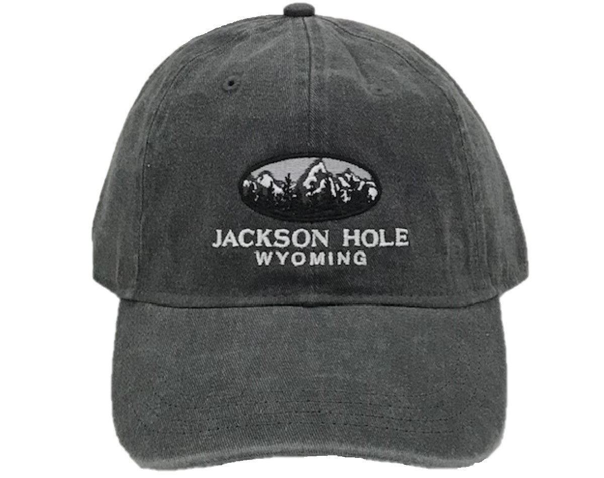 Mountain and Trees Oval Hat