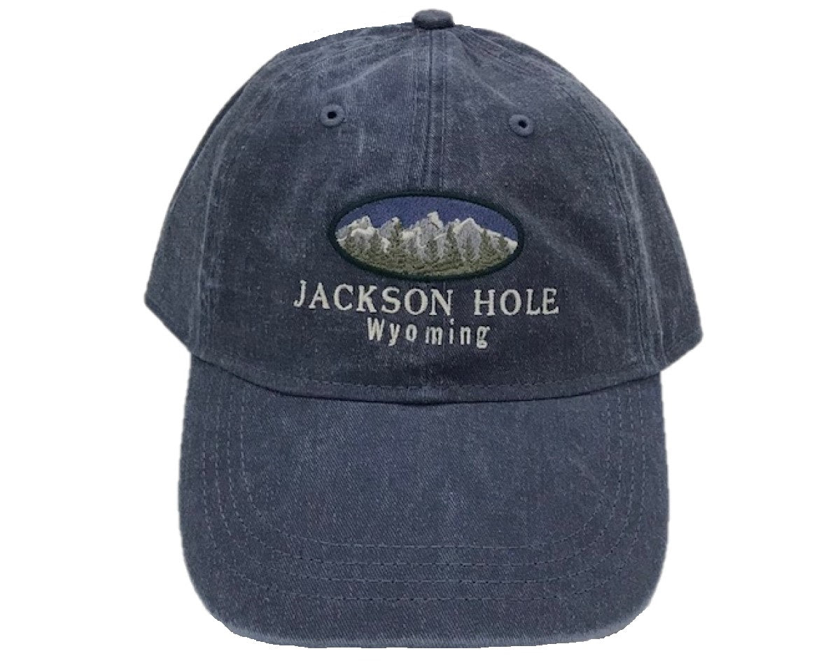 Mountain and Trees Oval Hat