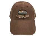 Mountain and Trees Oval Hat