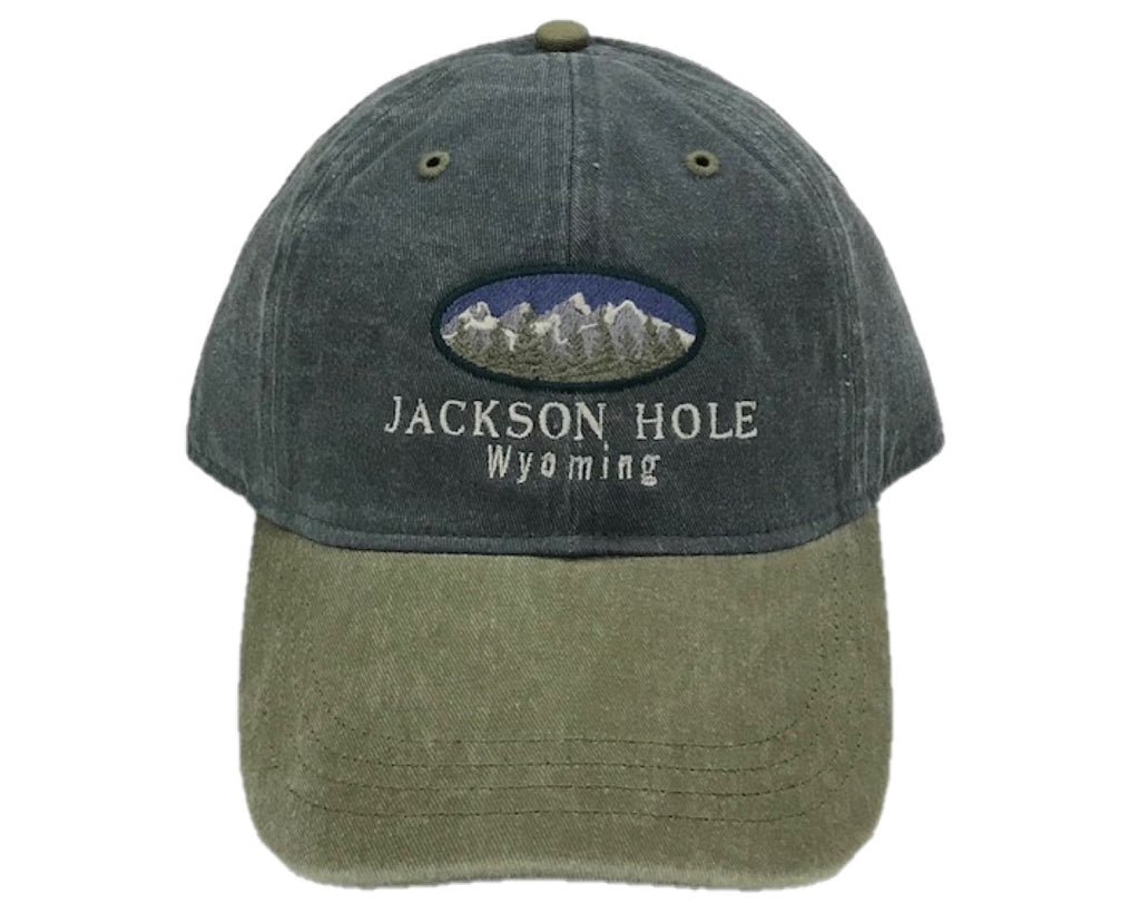 Mountain and Trees Oval Hat
