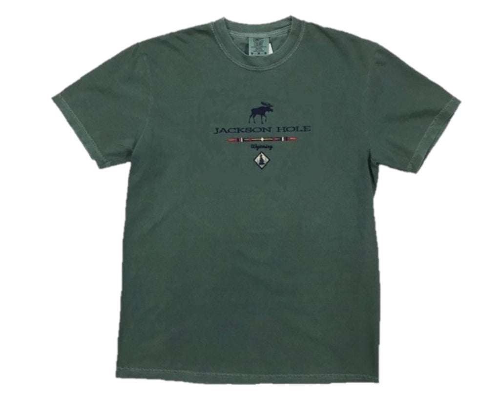 Native Moose Embroidered