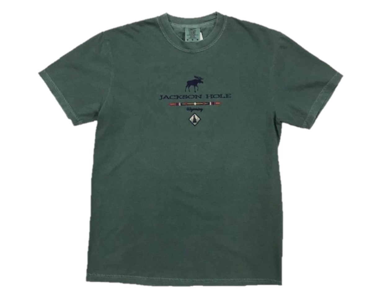 Native Moose Embroidered
