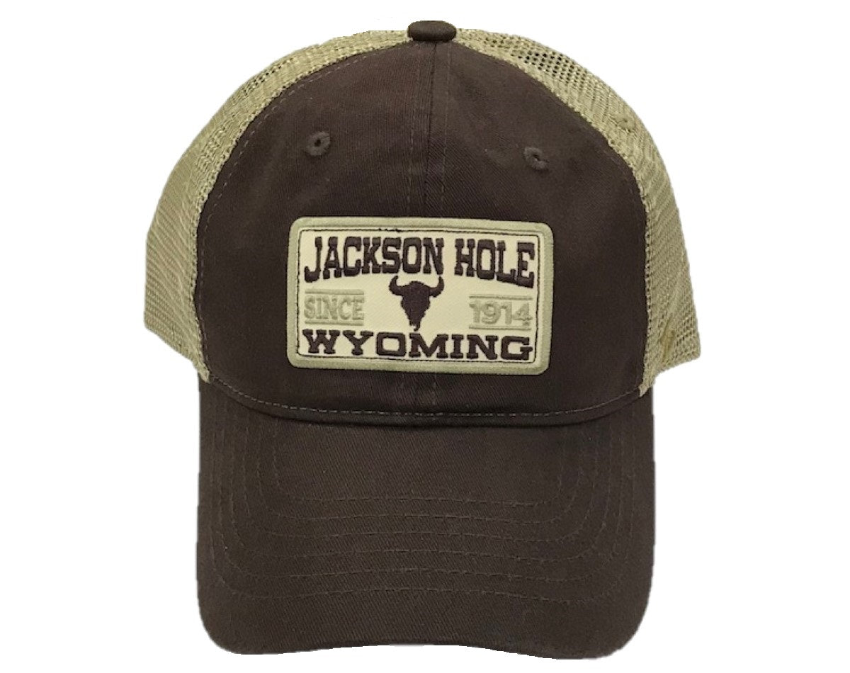 Western Bison Skull Relaxed Hat