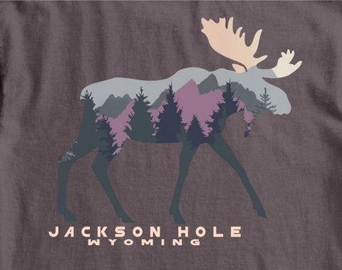 Long-Sleeve Hitchhiker Moose