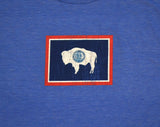 Medallion Wyoming Flag